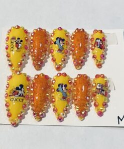Mickey Mouse Cat Nails (M)