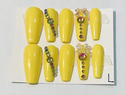 Yellow Coffin Nails (L)