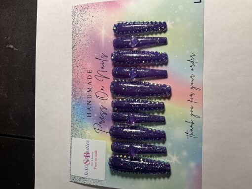 Xxl Purple Coffin Nails (L) - Image 2