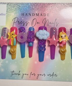 Xxl Colorful Coffin Nails (L)