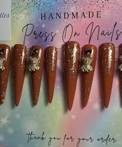 Xxl Light Brown Cat Nails (M)