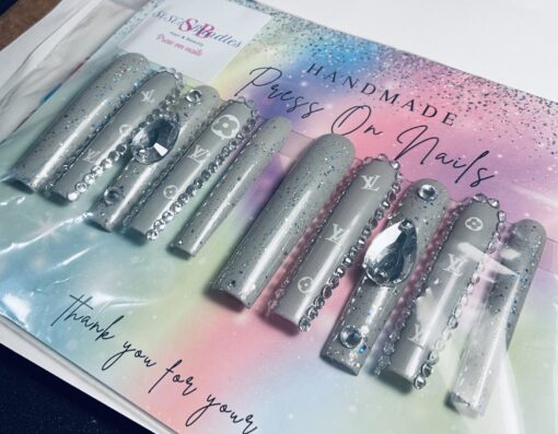 Xxl Grey Square Nails (M) - Image 2