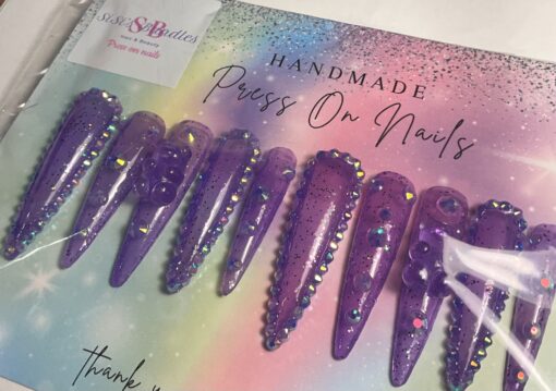 Xxl purple Cat Nails (S) - Image 2
