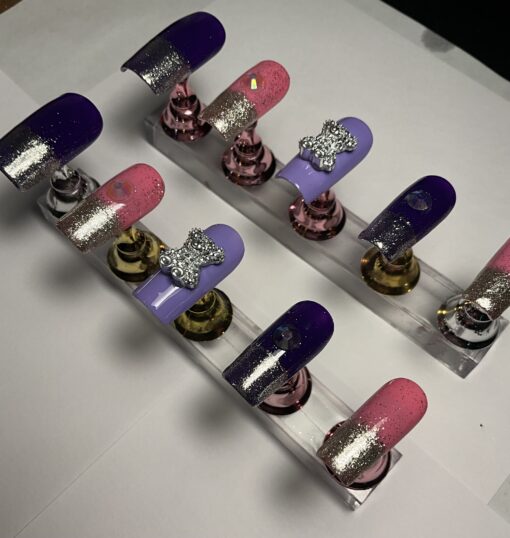 Purple & Pink Glitter Set ( L ) - Image 2