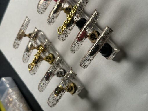 Xxl Clear Gold Glitter Capricorn Set ( L ) - Image 2