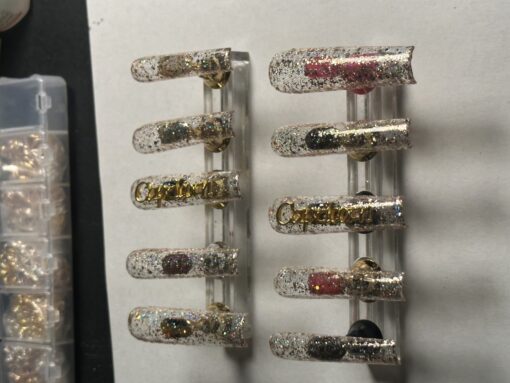 Xxl Clear Gold Glitter Capricorn Set ( L ) - Image 3