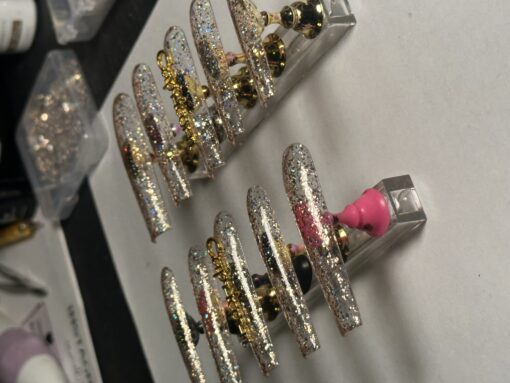 Xxl Clear Gold Glitter Capricorn Set ( L ) - Image 4