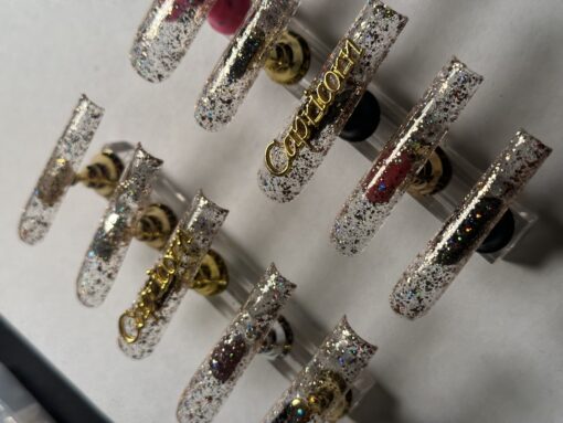 Xxl Clear Gold Glitter Capricorn Set ( L ) - Image 5